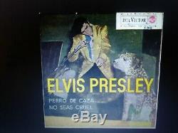 Elvis Presley Rare Hound Dog/dont Be Cruel 45&pc Near Mint Spain