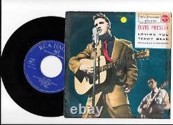 Elvis Presley Rare Italy Moon Cover Con Etichetta Azzurra Rca Italiana 0611