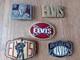 Elvis Presley Rare Limited Edition Belt Buckle Lot 1960's -1970's Please Look