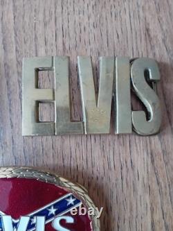 Elvis Presley Rare Limited Edition Belt Buckle Lot 1960's -1970's Please Look