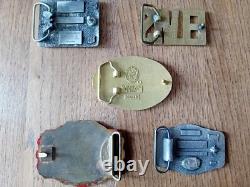 Elvis Presley Rare Limited Edition Belt Buckle Lot 1960's -1970's Please Look