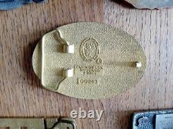 Elvis Presley Rare Limited Edition Belt Buckle Lot 1960's -1970's Please Look