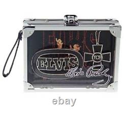 Elvis Presley Rare Limited Edition Rock Box Belt Buckle & Necklace Rock'n' Roll