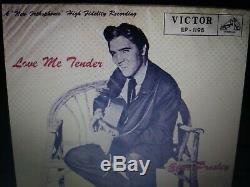 Elvis Presley Rare Love Me Tender 45 Ep&ps 1957 Near Mint Japan 4 Songs