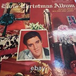 Elvis Presley Rare Lp Grail! Christmas! 1957 Wide Size! Staples Solid