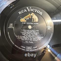 Elvis Presley Rare Lp Grail! Christmas! 1957 Wide Size! Staples Solid