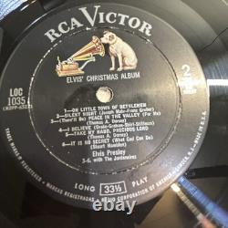 Elvis Presley Rare Lp Grail! Christmas! 1957 Wide Size! Staples Solid