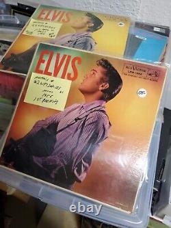 Elvis Presley Rare Lp Record 1956 First Pressing