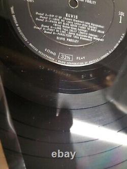 Elvis Presley Rare Lp Record 1956 First Pressing