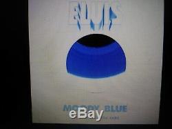 Elvis Presley Rare Moody Blue/blue Vinyl Promo 45 Excellent-near Mint