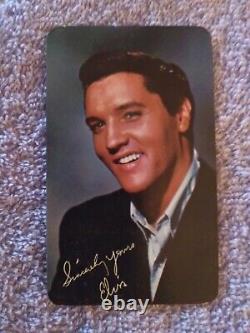 Elvis Presley Rare Original 1963 Pocket Calendar Near Mint