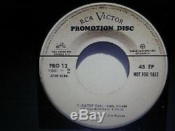 Elvis Presley Rare Original Old Shep White Label Promo 45 Ep 1956 Excellent