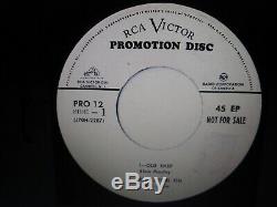 Elvis Presley Rare Original Old Shep White Label Promo 45 Ep 1956 Excellent Os