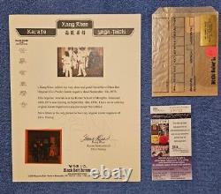 Elvis Presley Rare Original Photo Negative With Kang Rhee Karate Signed Letter COA