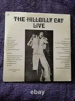 Elvis Presley Rare Original The Hillbilly Cat Live 2 Lps Las Vegas Ex-nm Wl 71
