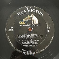 Elvis Presley Rare Rca Victor 1956 Lpm1254 Us Pale Pink Sleeve Vinyl Lp