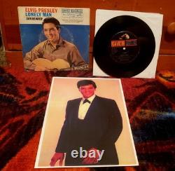 Elvis Presley Rare Record Compact 33 Elvis Lonely Man Surrender Us 37 7850