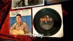 Elvis Presley Rare Record Compact 33 Elvis Lonely Man Surrender Us 37 7850