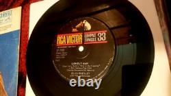Elvis Presley Rare Record Compact 33 Elvis Lonely Man Surrender Us 37 7850