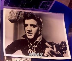 Elvis Presley Rare Record Dj Promo White Label 1950s