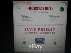 Elvis Presley Rare Roustabout 45 Ep Excellent 1964