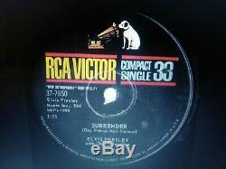 Elvis Presley Rare Surrender/lonely Man 33 Compact Single&ps 1961 Ex Original A