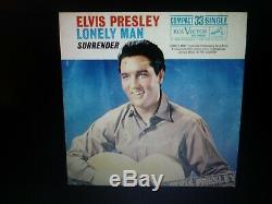Elvis Presley Rare Surrender/lonely Man 33 Compact Single&ps 1961 Ex Original A