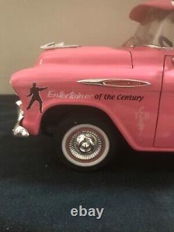 Elvis Presley Rare The King Of Rock'n' Roll 1957 Chevy Pink Pickup Model