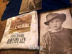 Elvis Presley Rare Tupelo House Scarf From Display And Photos