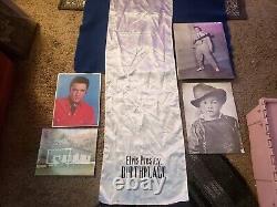 Elvis Presley Rare Tupelo House Scarf From Display And Photos