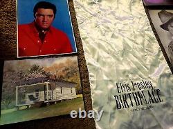 Elvis Presley Rare Tupelo House Scarf From Display And Photos