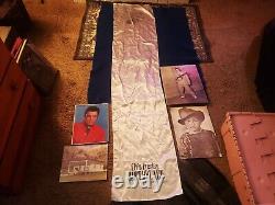 Elvis Presley Rare Tupelo House Scarf From Display And Photos