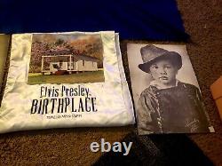 Elvis Presley Rare Tupelo House Scarf From Display And Photos