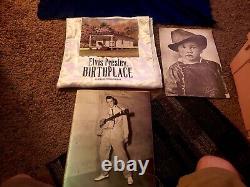 Elvis Presley Rare Tupelo House Scarf From Display And Photos