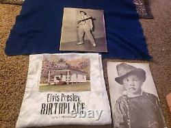 Elvis Presley Rare Tupelo House Scarf From Display And Photos