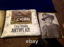 Elvis Presley Rare Tupelo House Scarf From Display And Photos