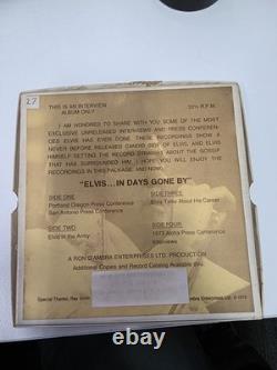 Elvis Presley Rare Two Record Set In Days Gone By