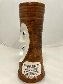 Elvis Presley Rare Vintage 1961 Blue Hawaii Movie T. O. A. Convention Tiki Mug