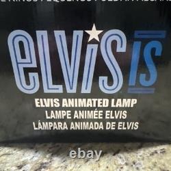 Elvis Presley Rare Vintage Animated Lamp, Dances & Sings hound Dog, ? Cpix Nice
