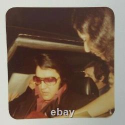 Elvis Presley Rare Vintage Original Kodak Photo Hillcrest Blvd Elvis In Stutz