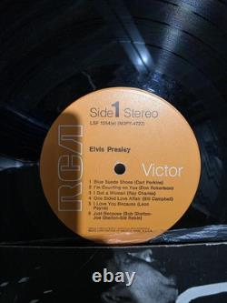 Elvis Presley Rare Vinyl LP ELVIS Orange Label