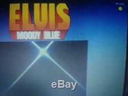 Elvis Presley Rare Yellow Vinyl Moody Blue Lp 1977 Ex-nm B