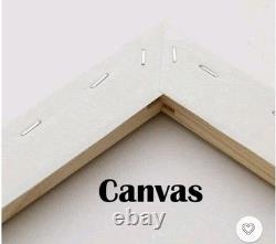 Elvis Presley Rare vintage 16X20 Canvas letter in a Custom frame