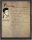 Elvis Presley Rare Vintage 16x20 Poem On Canvas Framed