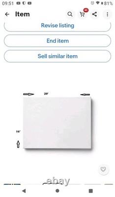 Elvis Presley Rare vintage 16X20 letter to Saeila on Canvas framed