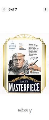 Elvis Presley Rare vintage 2 8x10 Canvas letter From President Nixon