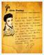 Elvis Presley Rare Vintage Handwriting 16x20 Letter On Canvas Reprint