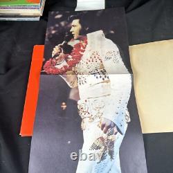 Elvis Presley Rock Box 3LP VG+ W Poster Rare Set Memphis