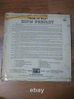 Elvis Presley Rock'n' Roll 1956 UK LP HMV 1st Press RARE
