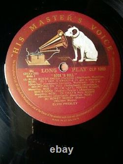 Elvis Presley Rock'n' Roll 1956 UK LP HMV 1st Press RARE